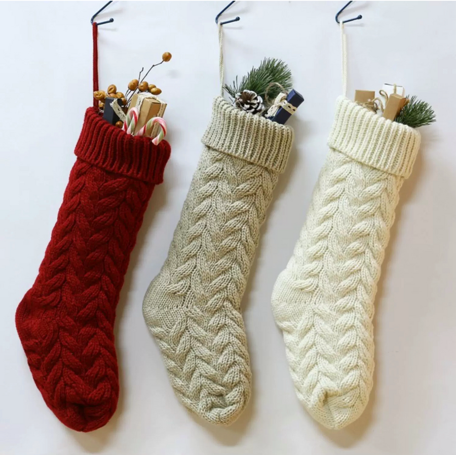 Chunky Knit Stocking