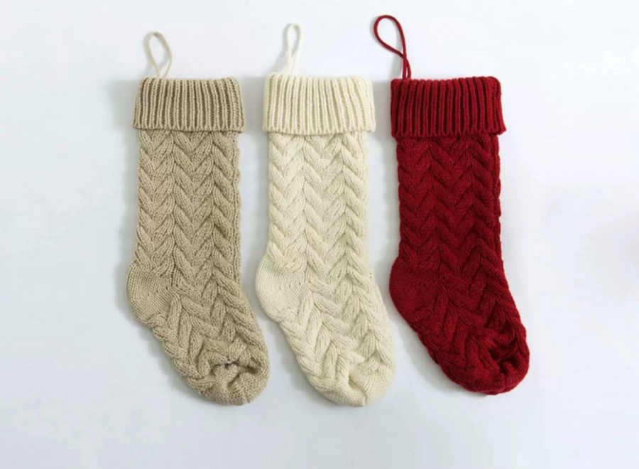 Chunky Knit Stocking