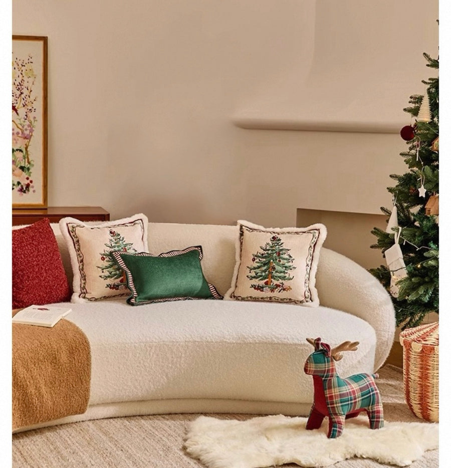 Tartan Plush Christmas Reindeer