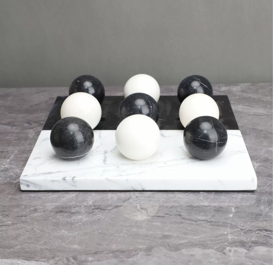 Eclipse Match - Marble Tic Tac Toe set