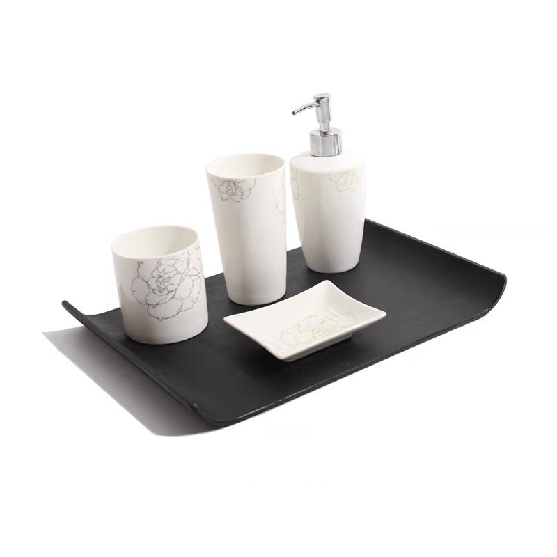 Zen Resin Tray - Black