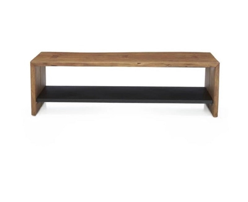 Cognac Wooden Bench - 60/120/150cm