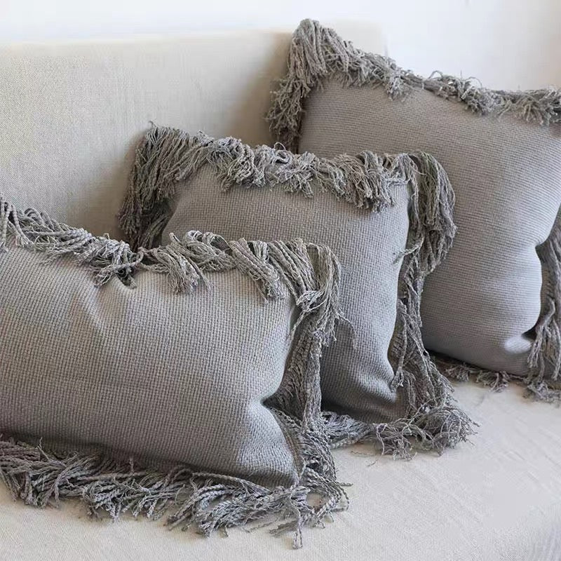 Fringe Cushion - Oblong