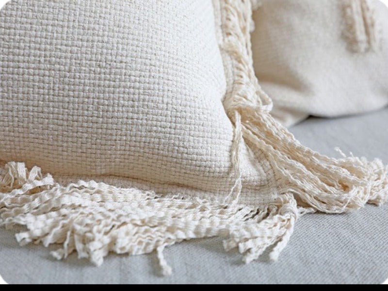 Fringe Cushion - Oblong